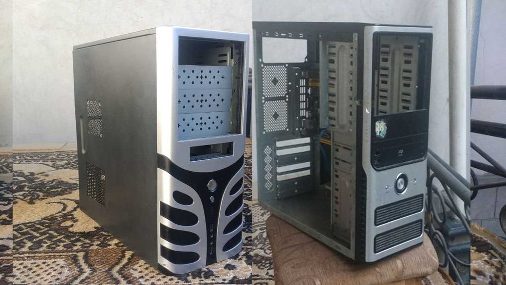 kompyuter asus lga 775 + video card