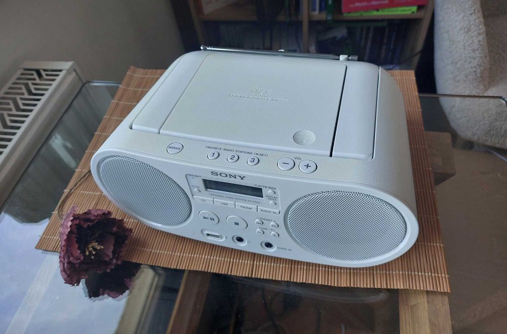 Boombox SONY ZS-PS50, CDplayer, Radio, USB, portabil