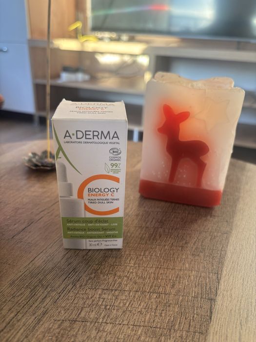 А-DERMA BIOLOGY ENERGY C   Озаряващ бустер серум за сияние и блясък