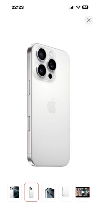 Apple iPhone 16 Pro 256Gb белый