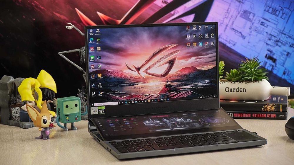 Ultra GAMING Asus Zephyrus DUO Intel Core i9 32GB SSD 1TB Touch 4K