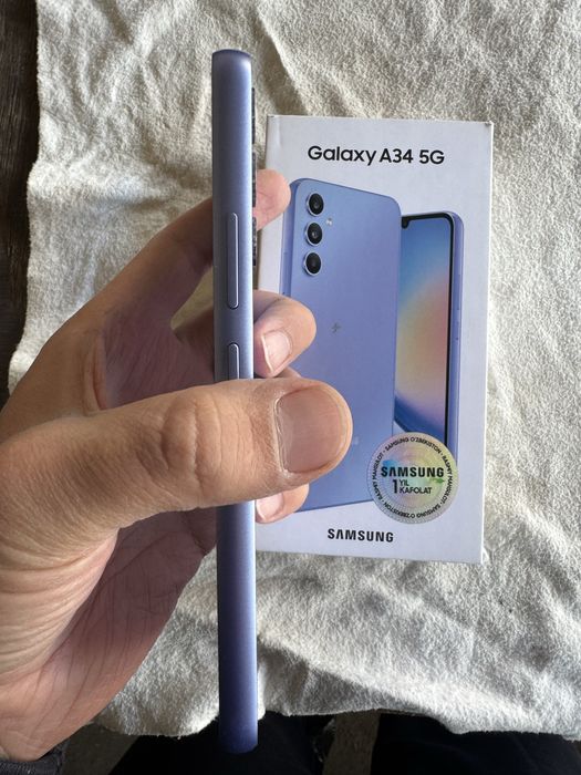 samsung a34 pamit 6.128g holati yahwi zor karopka bor
