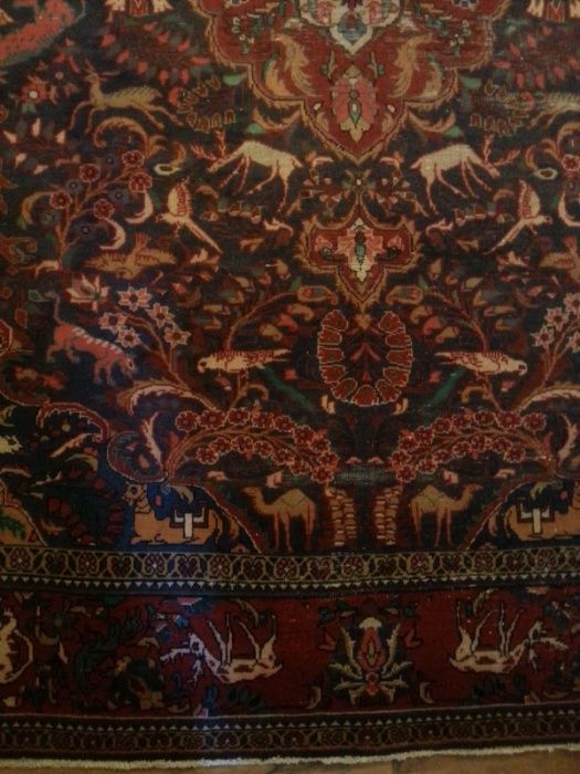 Антикварный, Персидский ручной ковёр, 1930-40гг. Дерево Жизни