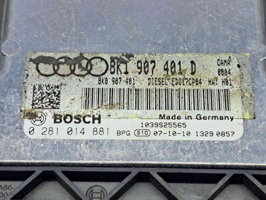 Calculator motor ECU Audi A5 (8T3) [Fabr 2007-2015] 8K1907401D 2.0 TDI