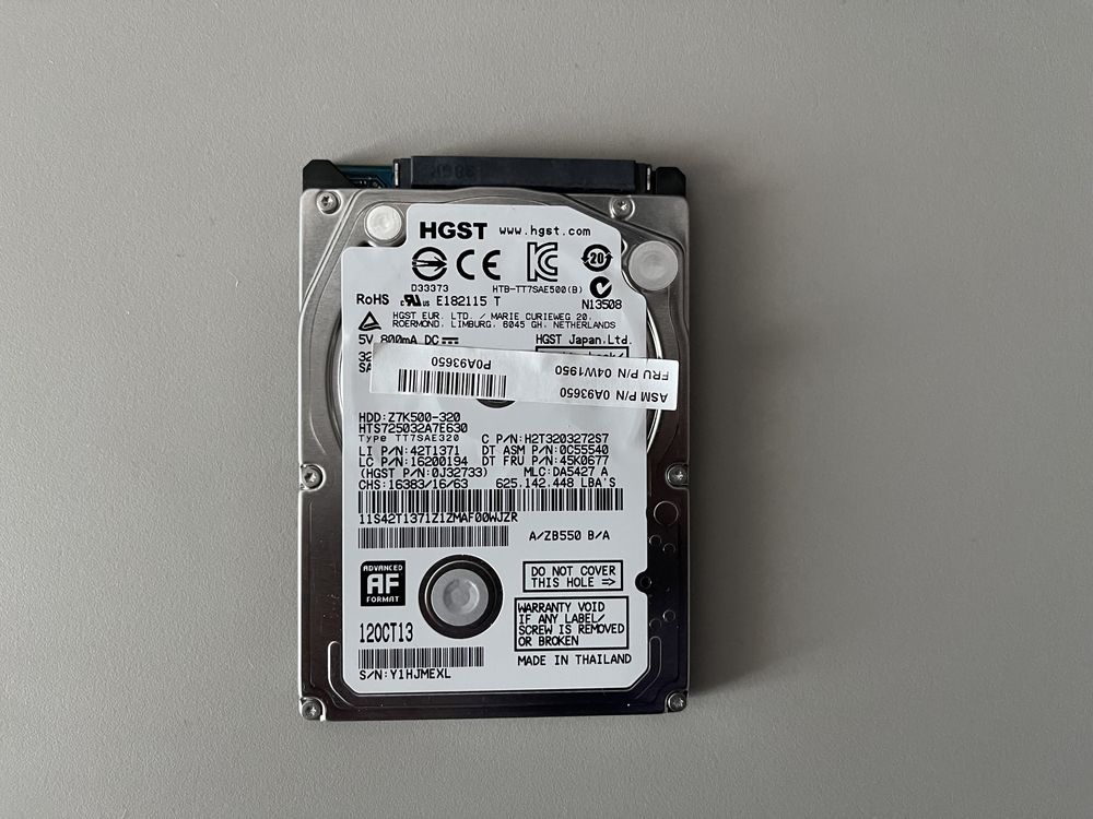 HDD 320GB pentru laptop