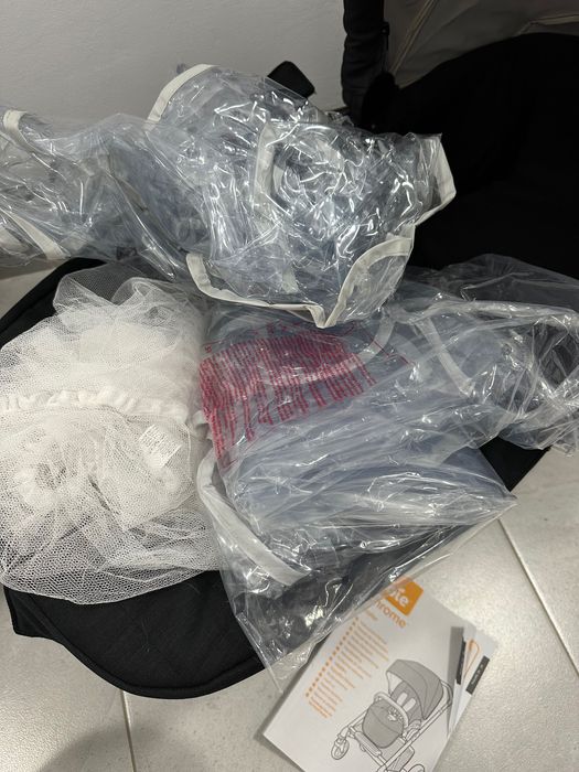 Cărucior 3 în 1 Joie Chrome + scoica i-Gemm