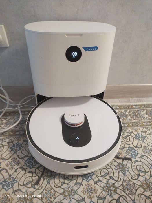 Робот пылесос,хороший удобный компания roidmi.