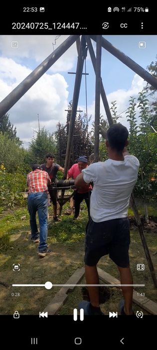 Executam foraje puturi 0.40M