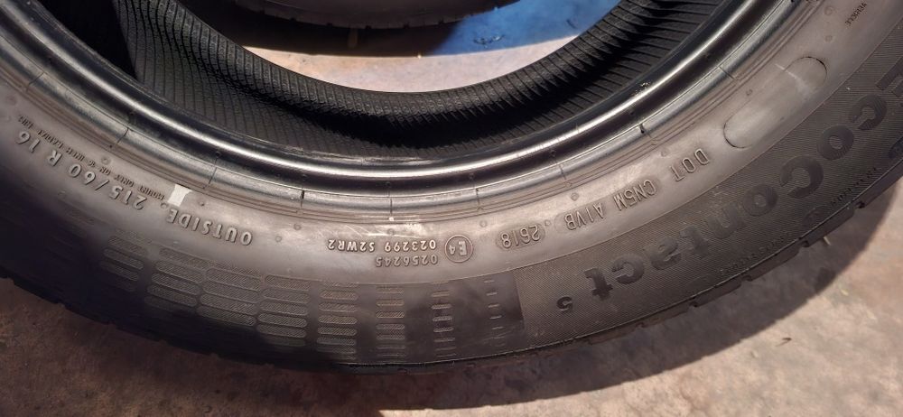 2 buc anvelope 215 60 16 continental
