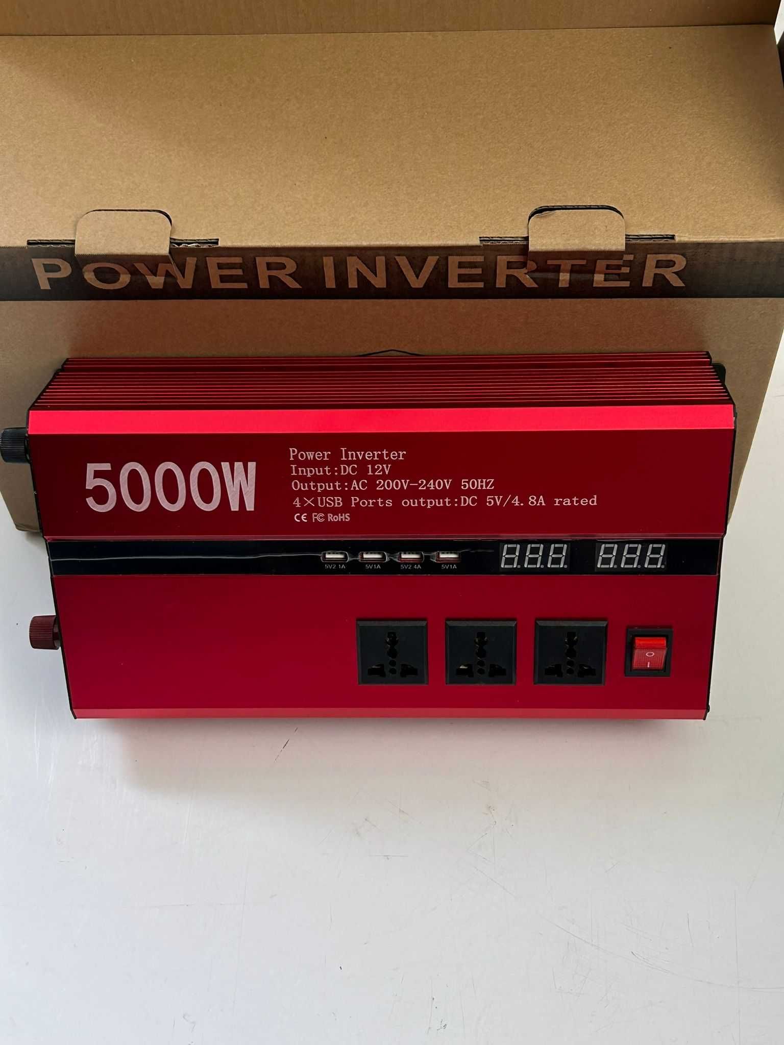 Invertor-Convertor Auto, Calitate Premium 500-1000-2000-3000-5000W