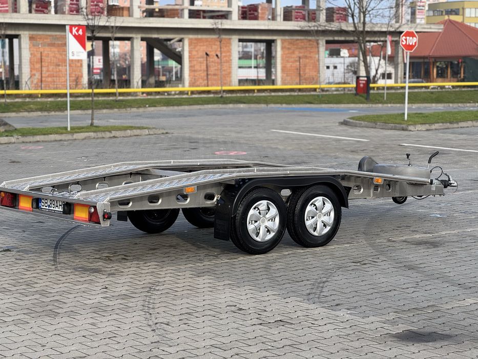 Platforma Trailer Auto Full Aluminiu 4m / 2.0 t Gala Syriusz