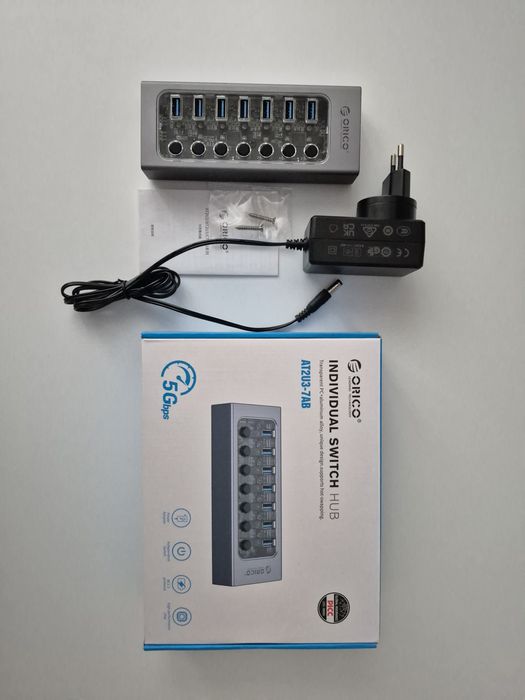 USB хаб ORICO 7 портовый концентратор USB 3.0
https://orico-russia.ru