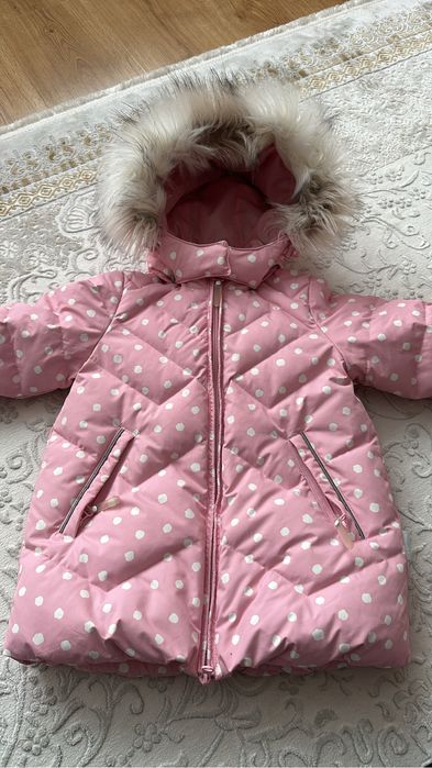 Пуховик  детский на девочку