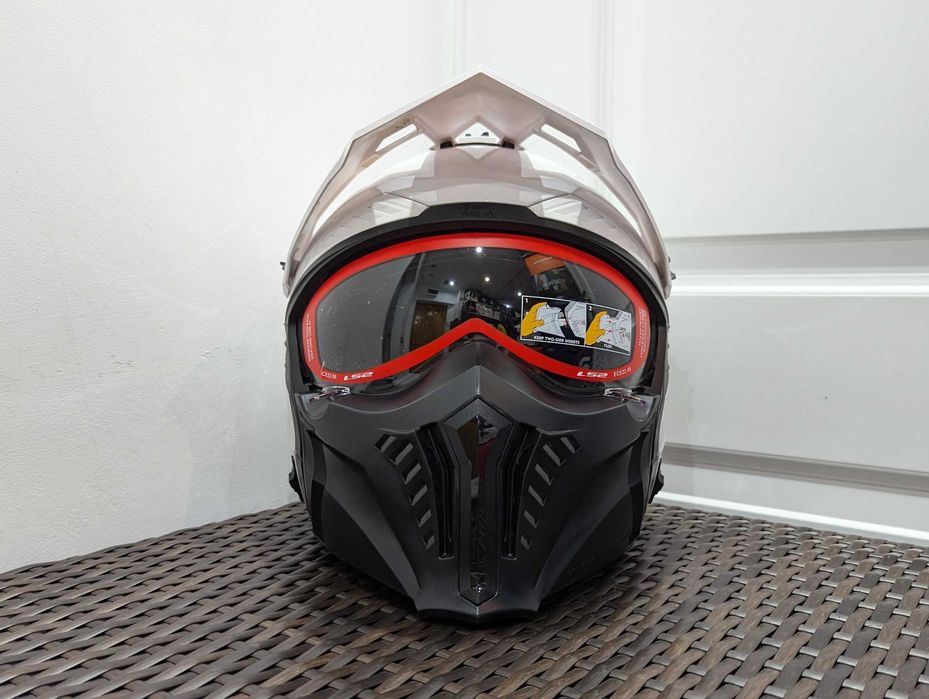 Casca moto scooter /cross LS2 Drifter, marime S - open/full face