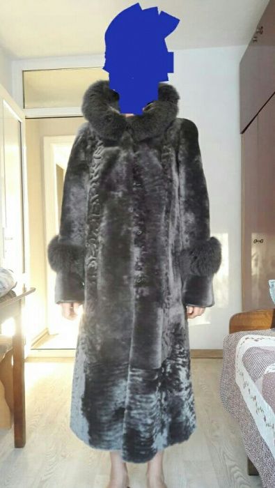 Продам шубу мутон-песец