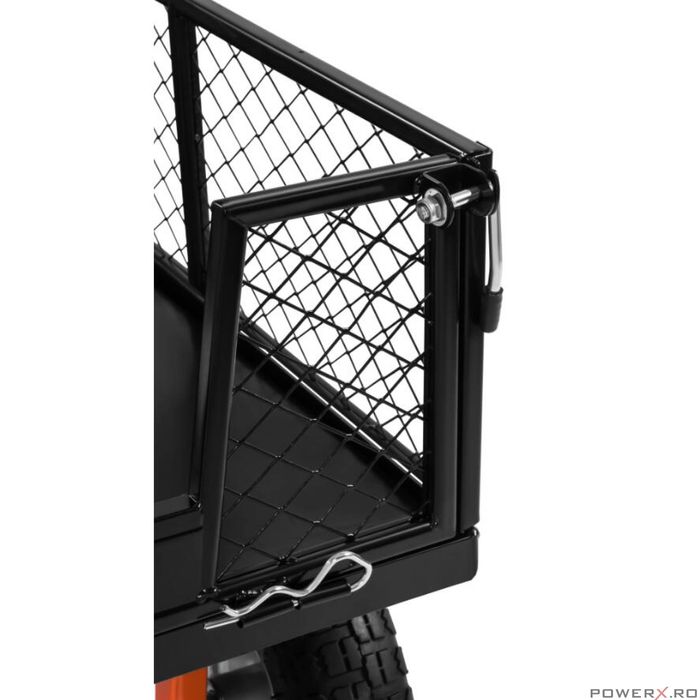 Carucior pentru transport, capacitate 125 litri, 400 Kg, Kraft