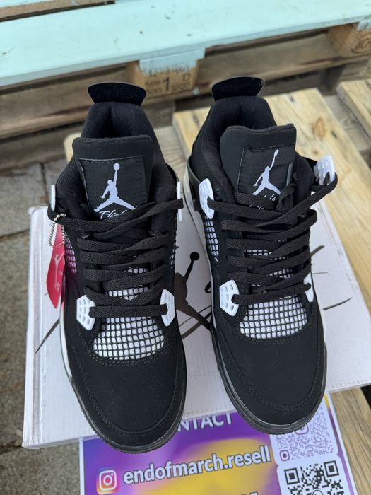 Nike Jordan 4 White Thunder (marimi:38,39,41,42,43,45)