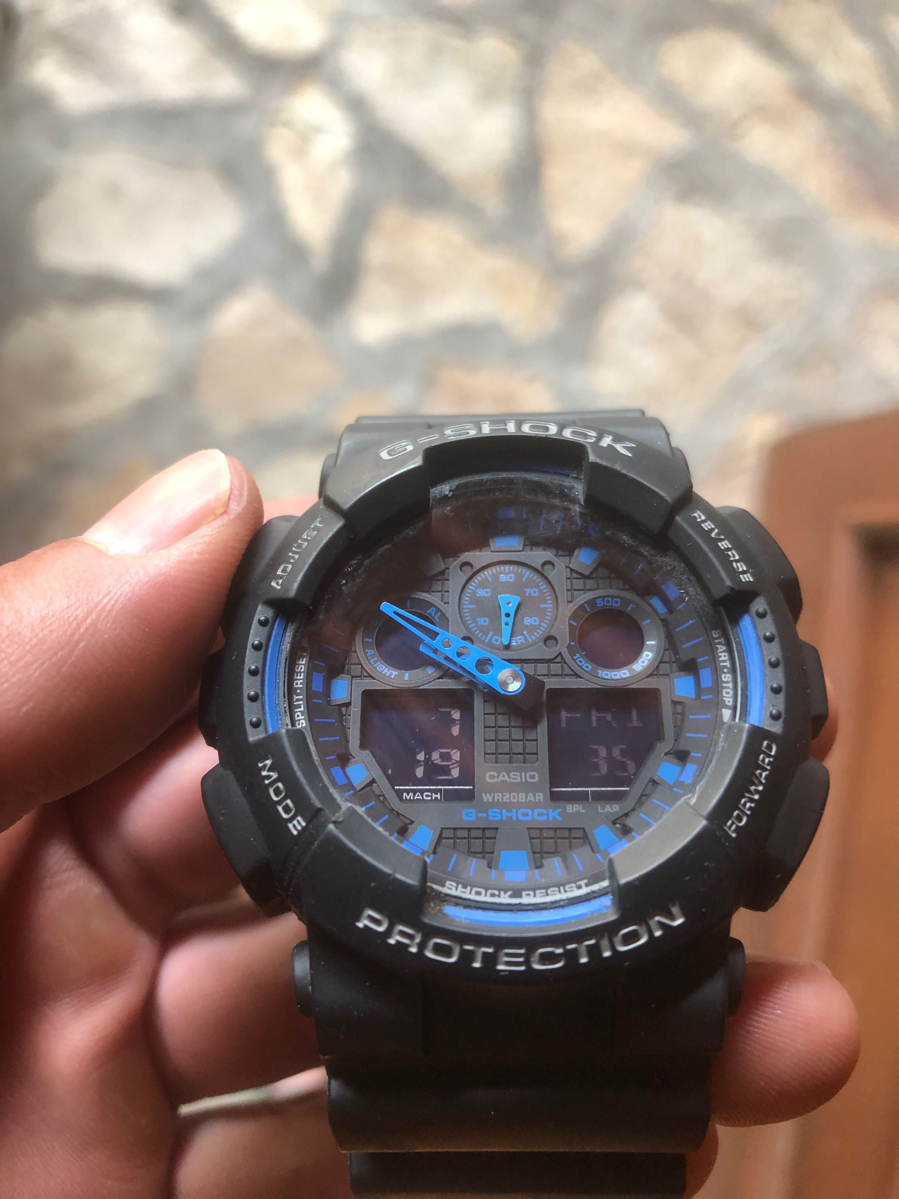 ЧАСОВНИК casio g-shock ga-100-1a2er