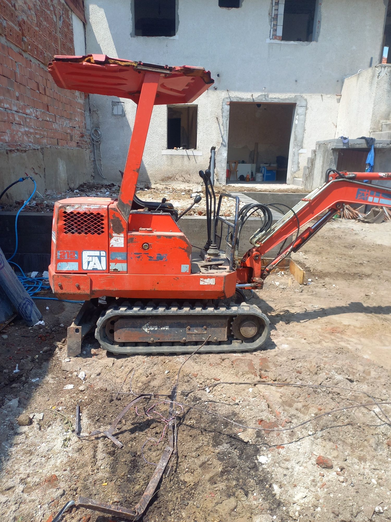 Vand miniexcavator