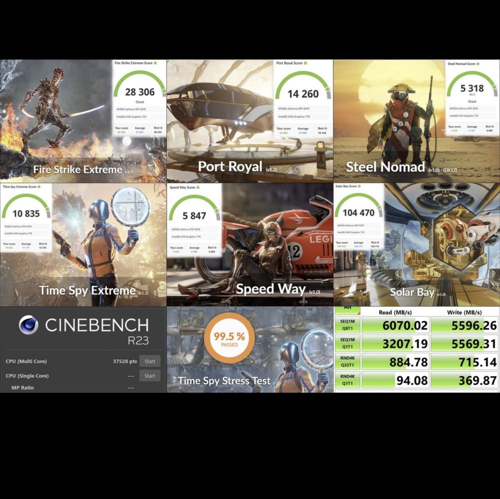 Urgent PC gaming i9, rtx 5070, ssd 2 tb