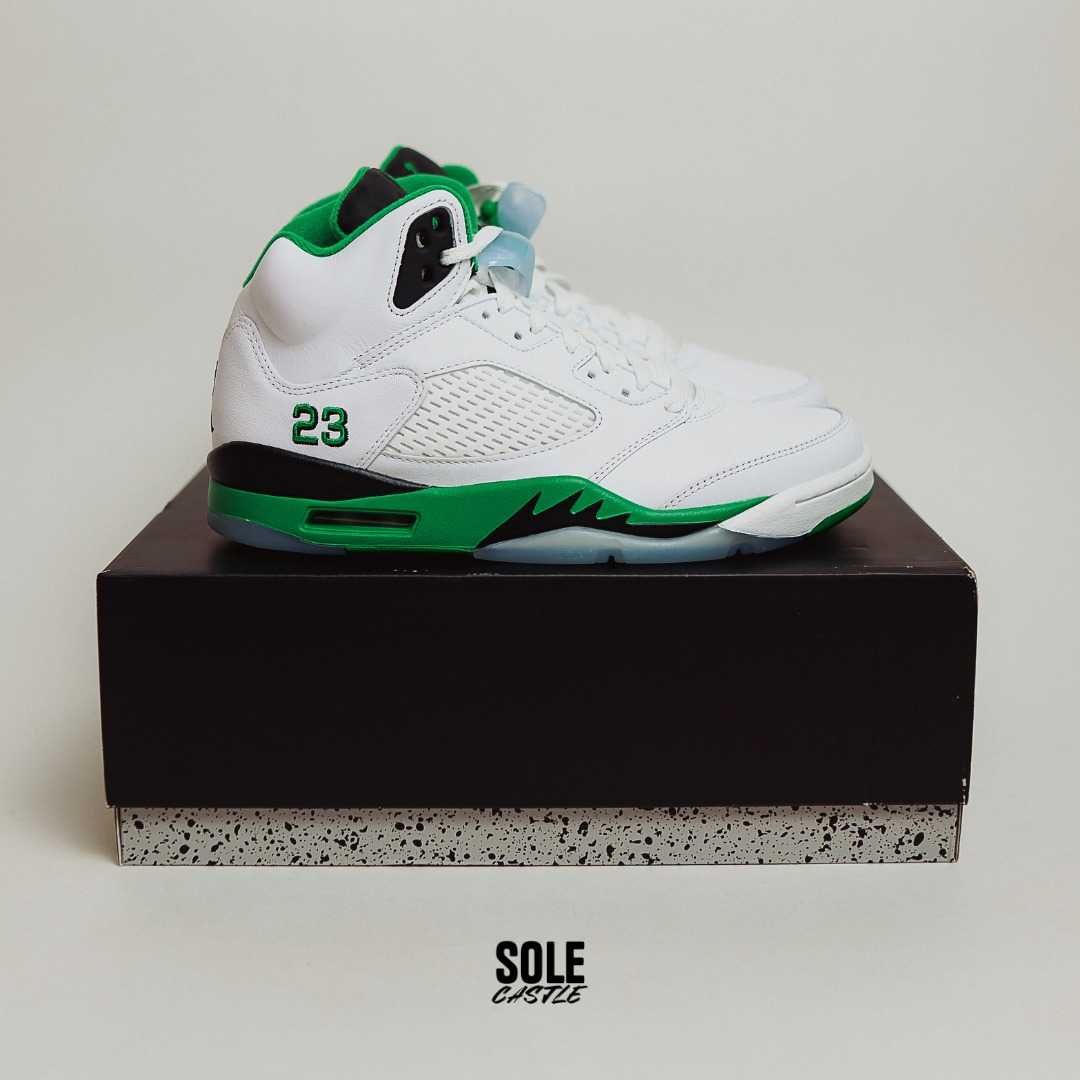 Nike Air Jordan 5 'Lucky Green'