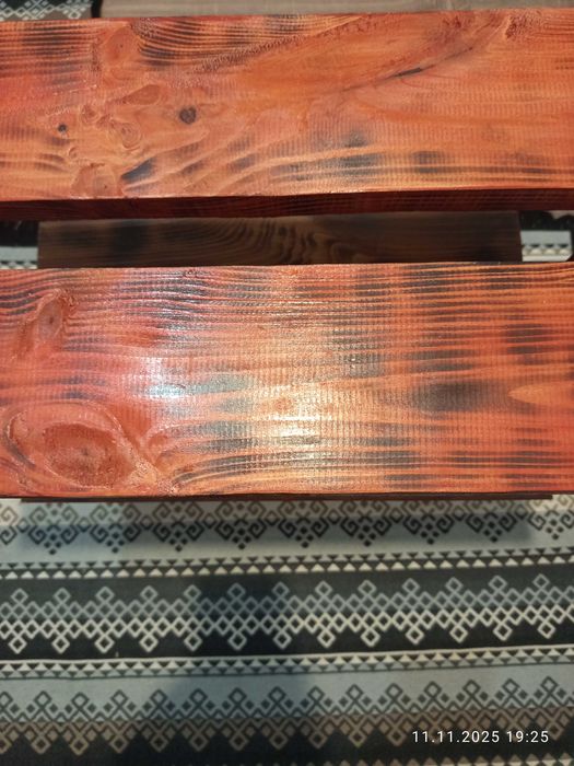 Дървен стелаж за обувки