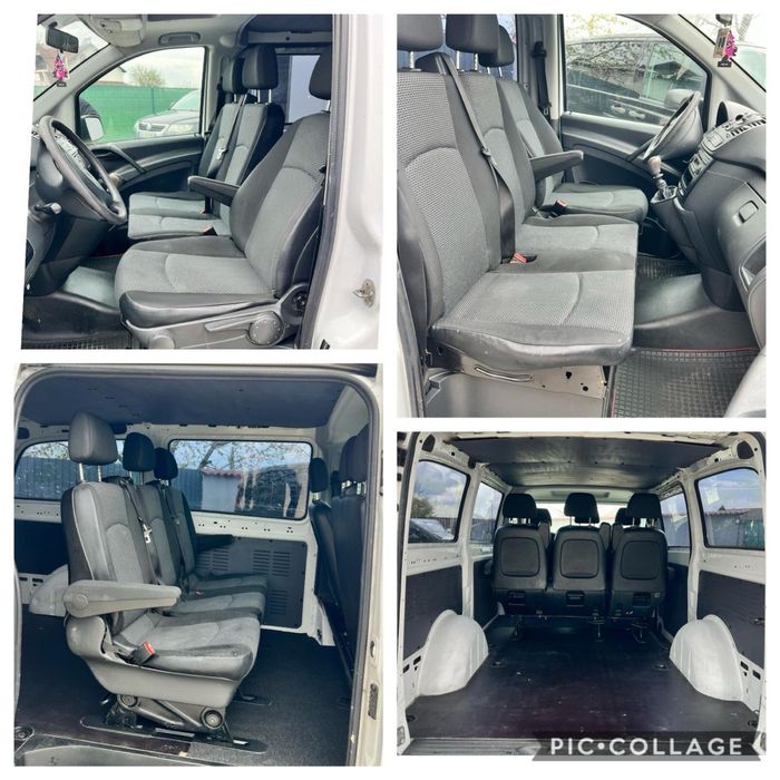 Mercedes Vito Mixt 6 locuri Lung 2.2 CDi