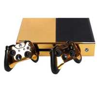 Autocolant Gold Glossy pentru controllere si consolă Xbox ONE
