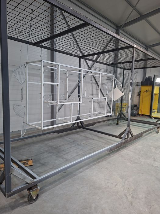 Servicii de vopsire in camp electrostatic cu pulbere