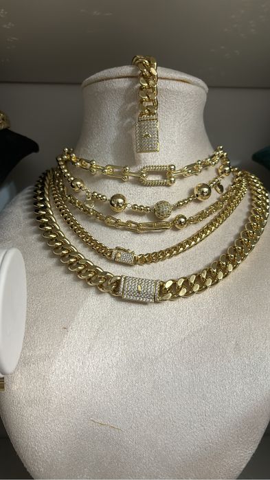 Inoxinoxidabil Placat cu aur de 14k rezistente la apă