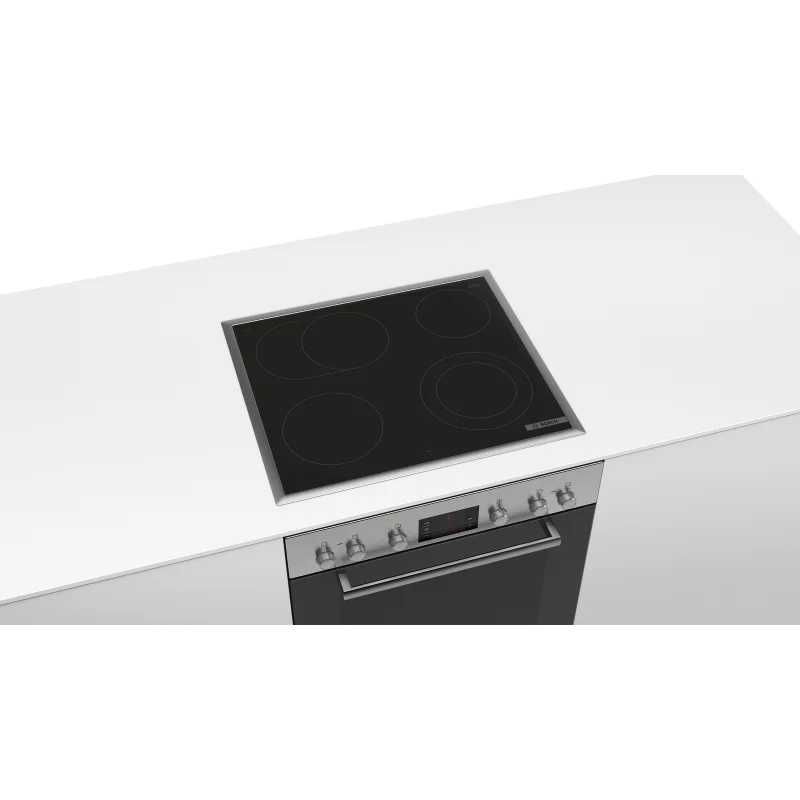 Стъклокерамичният плот BOSCH NKN645GA2E, 60 см