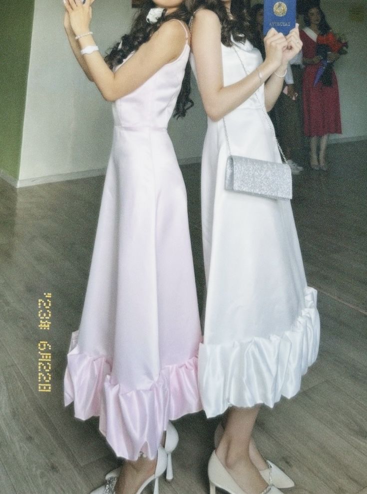 Платье на выпускной розовое