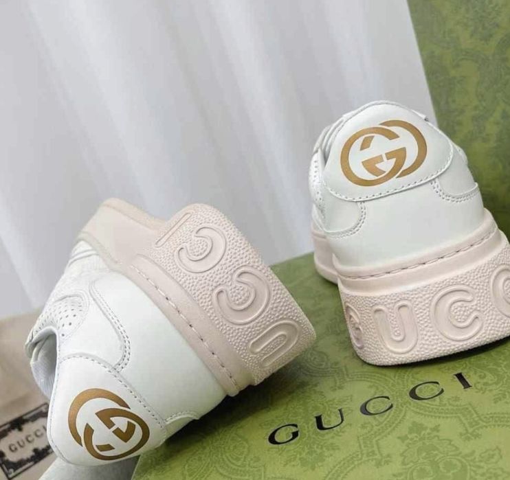 Adidași Gucci dama - piele ^ model nou .