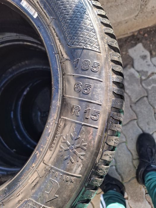 De vânzare: 4 anvelope de iarnă aproape noi – Kleber Krisalp HP3 18