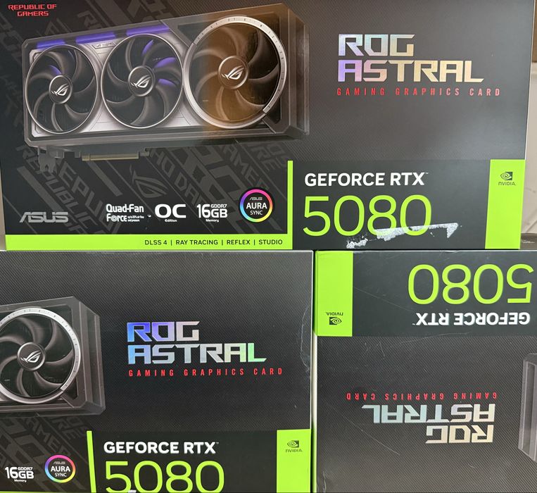 7000 RON Asus Rog Astral RTX 5080 16GB GDDR7