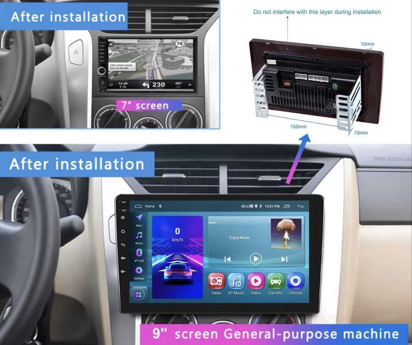 Mултимедия 9 инча 4гб рам 64гб памет