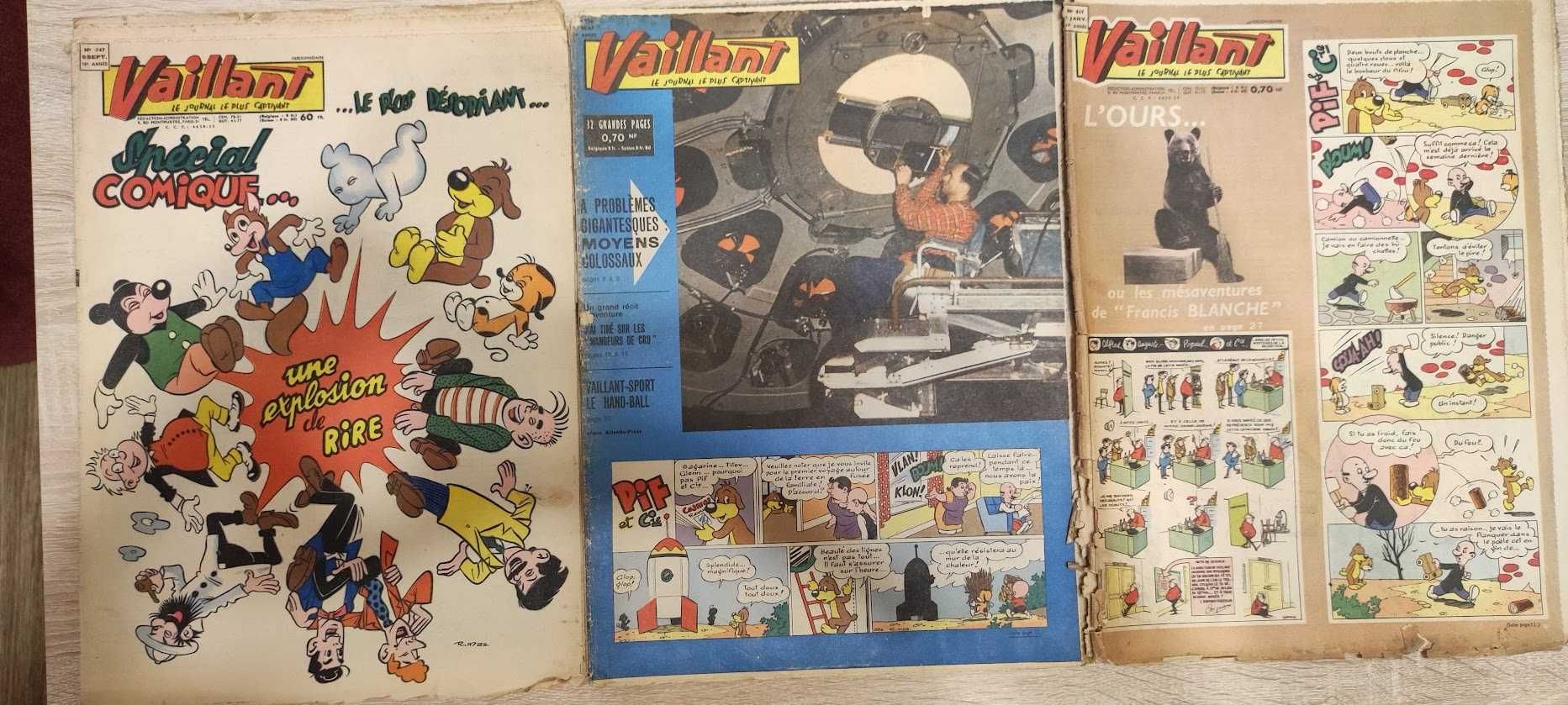 Revista de benzi desenate Vaillant anii '50 vol.2