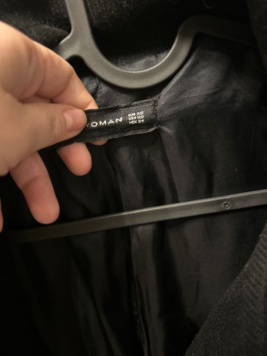 Palton negru elegant