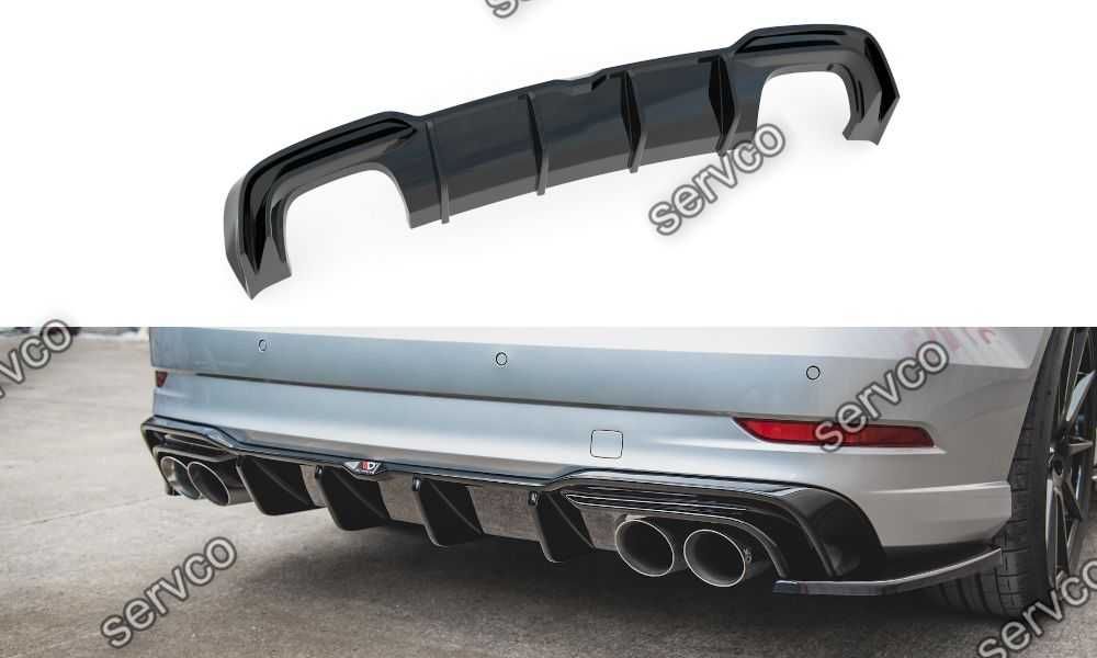 Difuzor bara spate Audi A3 S3 Sedan 8V 2016-2020 v17 - Maxton Design