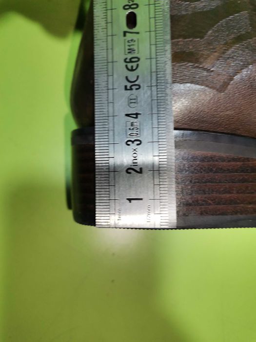 Cizme ciocate din piele originale western. Cizme pentru scenă.