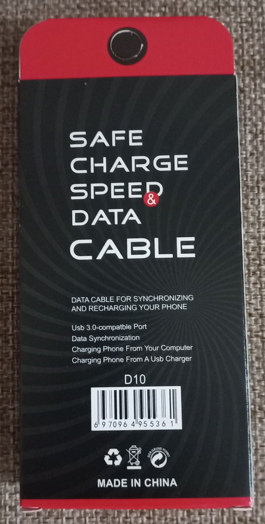 Cablu de date 3 în 1