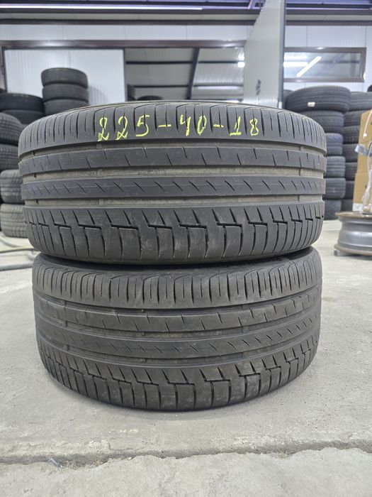 2 Броя 225/40/18 Continental 5mm