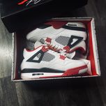 Jordan 4 Retro Fire Red