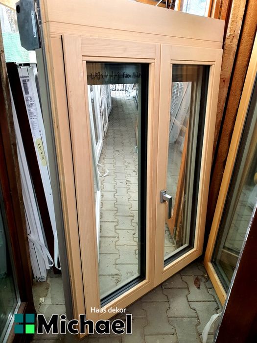 Tripan lemn masiv cu roleta el.si plasa tantari,Internorm,Austria( IV)