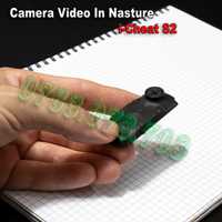 Casca de Copiat cu Mini Camera Video in Nasture i-Cheat - fara Telefon