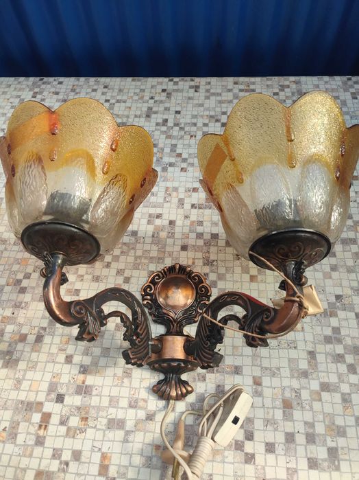 Светильник  бра  2 х рожковый Винтажный