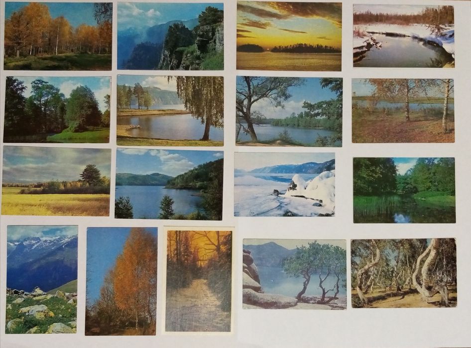 Календарики СССР