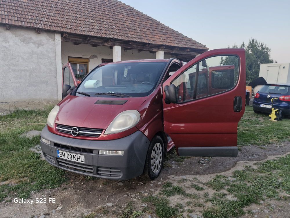 Vand opel vivaro