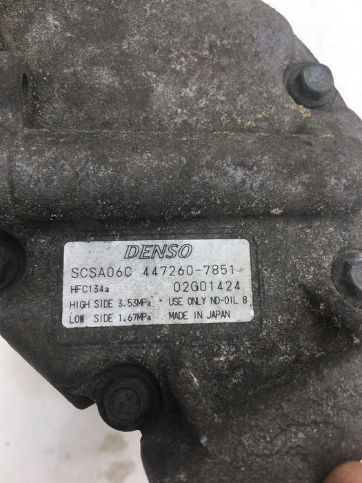 Compresor Ac/Clima 1.4D4D Toyota Corolla/Yaris 2000-2007 E120/E130