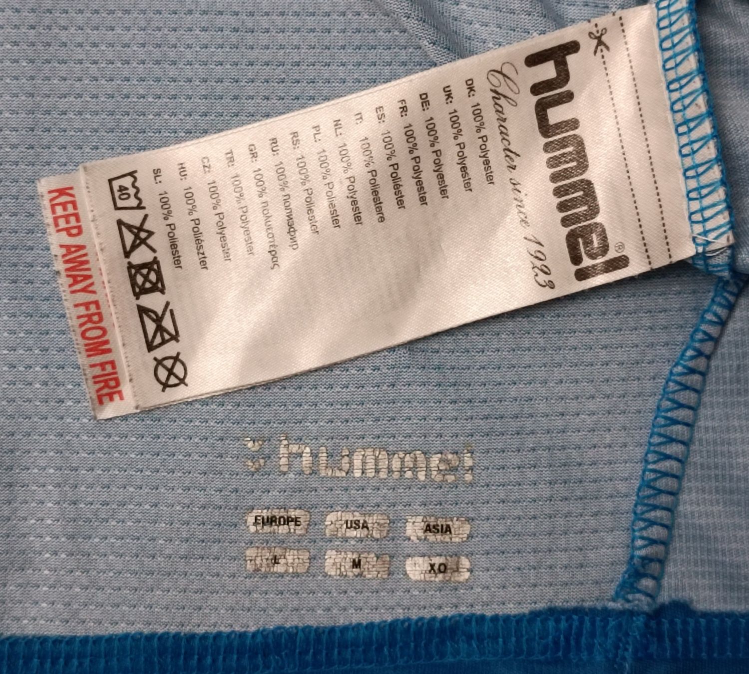 Hummel Brondby IF Third Jersey оригинална тениска L футбол фланелка